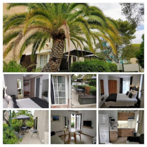 St Raphaël 37m2, piscine, wifi, commerces mer 5mn à pieds